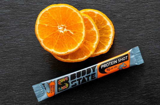 Liquid Collagen Protein Shot: Electric Orange